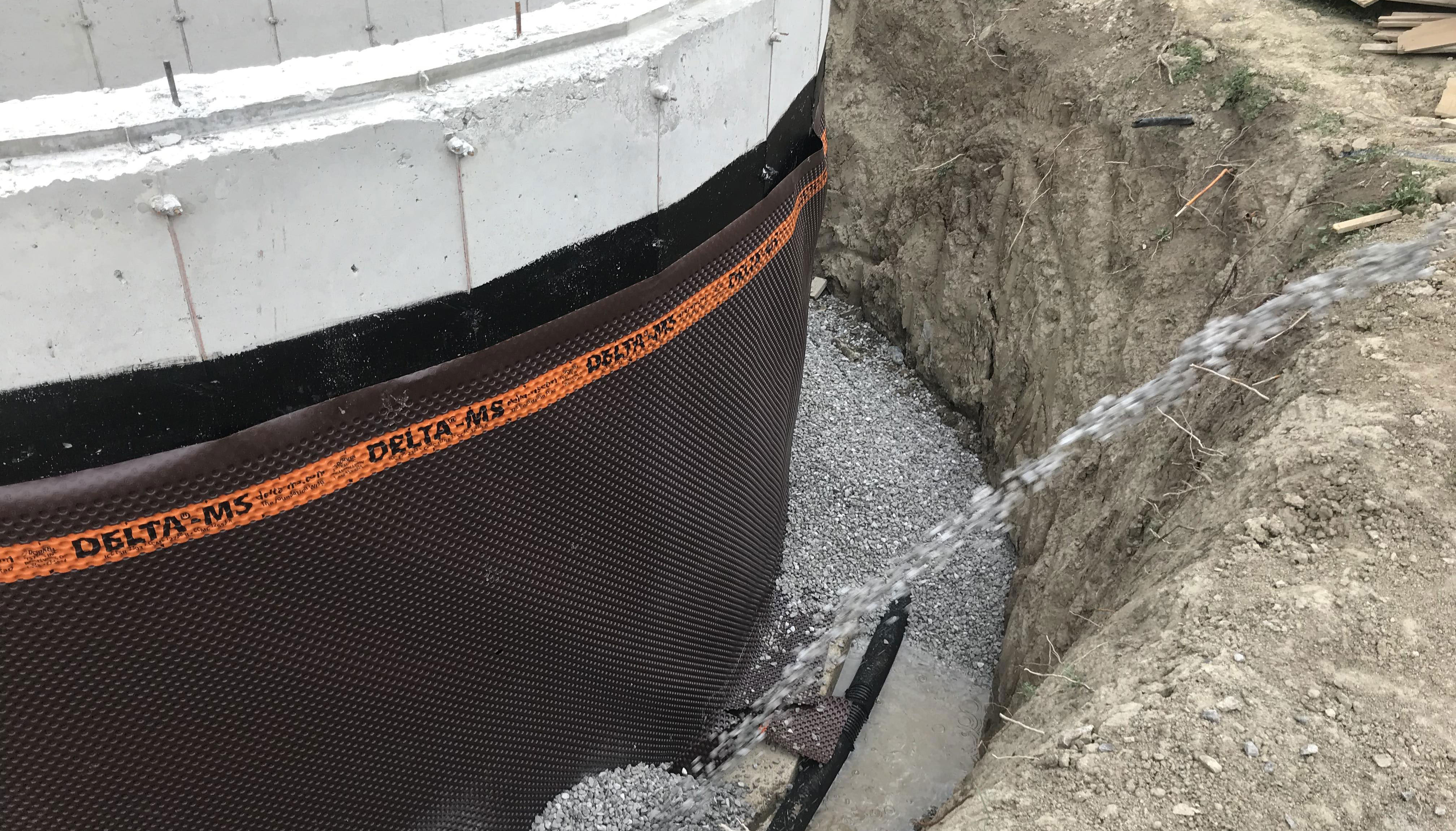 Exterior Waterproofing Gallery